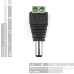 DC Barrel Jack Adapter - Male - PRT-10287