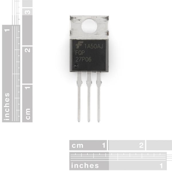 P-Channel MOSFET 60V 27A - COM-10349