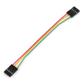 Jumper Wire - 0.1", 4-pin, 4" 