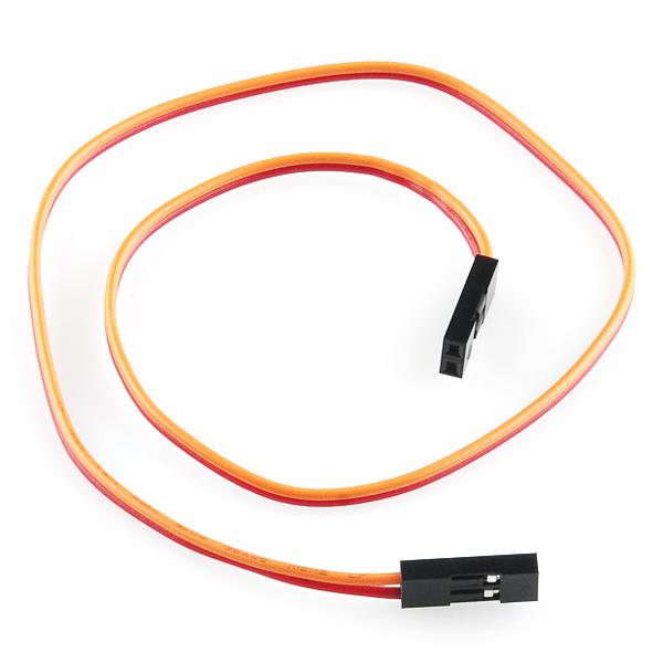 Jumper Wire - 0.1", 2-pin, 12" - PRT-10372