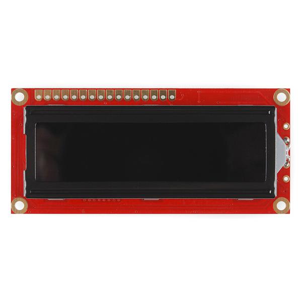 Basic 16x2 Character LCD - White on Black 5V - LCD-00709