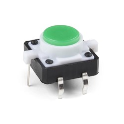 LED Tactile Button - Green 