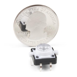 LED Tactile Button - Blue - COM-10443