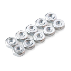 Nut - Metal (4-40, 10 pack) 