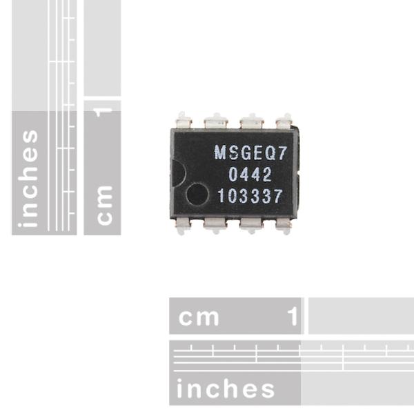 Graphic Equalizer Display Filter - MSGEQ7 - COM-10468