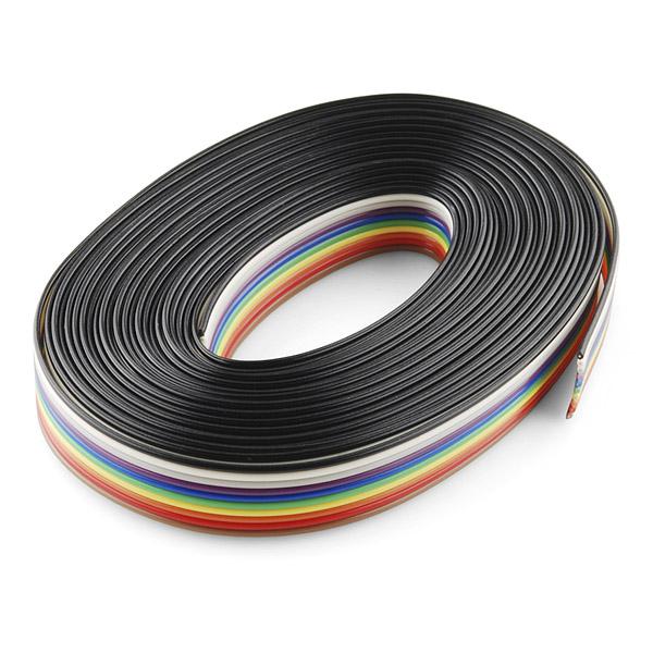 Ribbon Cable - 10 wire (15ft) - CAB-10647