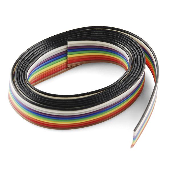 Ribbon Cable - 10 wire (3ft) - CAB-10649