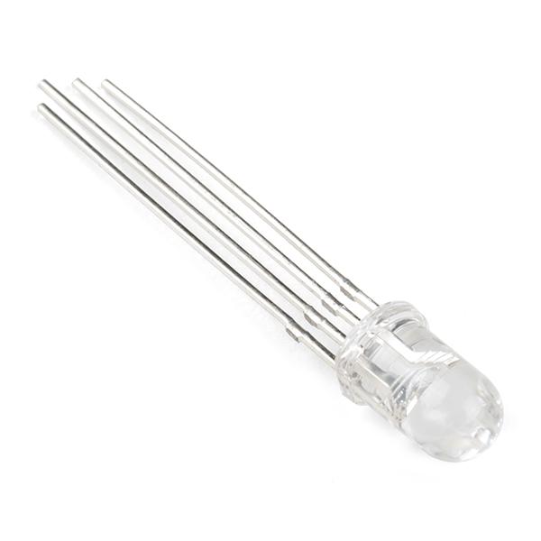 LED - RGB Clear Common Anode - COM-10820
