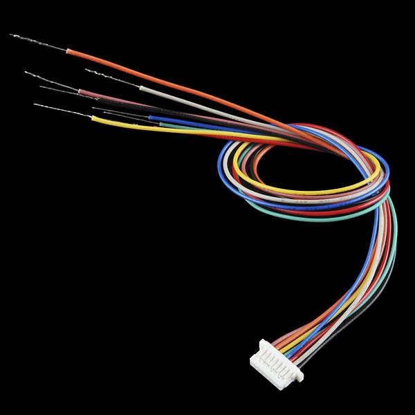 Mega Pro Mini Cable - 8" (8-wire) - PRT-10853