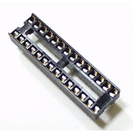 DIP Sockets Solder Tail - 28-Pin 0.3" 