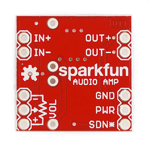 SparkFun Mono Audio Amp Breakout - TPA2005D1 - BOB-11044