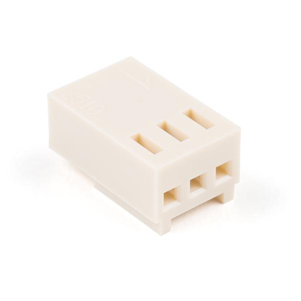 Polarized Connectors - Housing (3-Pin) - PRT-08096