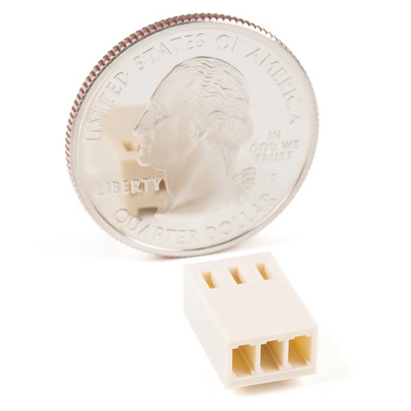 Polarized Connectors - Housing (3-Pin) - PRT-08096