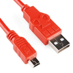 SparkFun USB Mini-B Cable - 6 Foot - CAB-11301