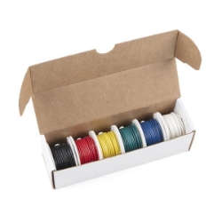 Hook-Up Wire - Assortment (Stranded, 22 AWG) - PRT-11375