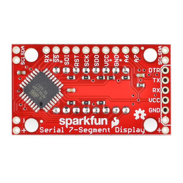 SparkFun 7-Segment Serial Display - Red - COM-11441