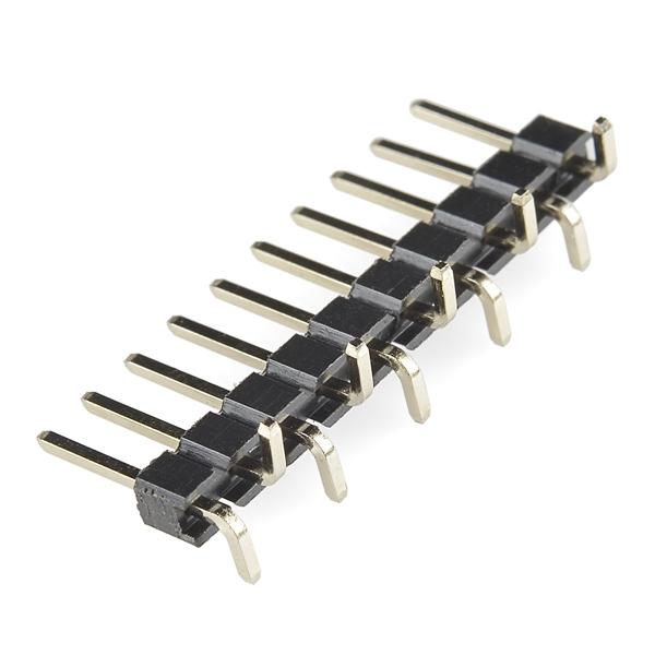 Header - 10-pin Male (SMD, 0.1") - PRT-11542
