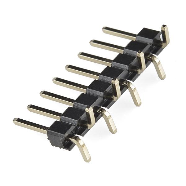 Header - 8-pin Male (SMD, 0.1") - PRT-11541