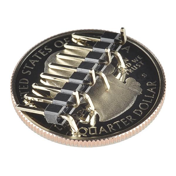 Header - 8-pin Male (SMD, 0.1") - PRT-11541