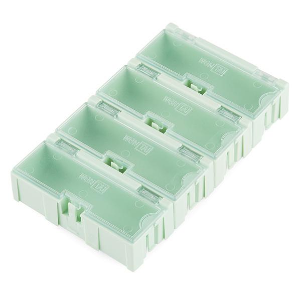 Modular Plastic Storage Box - Medium (4 pack) - TOL-11528