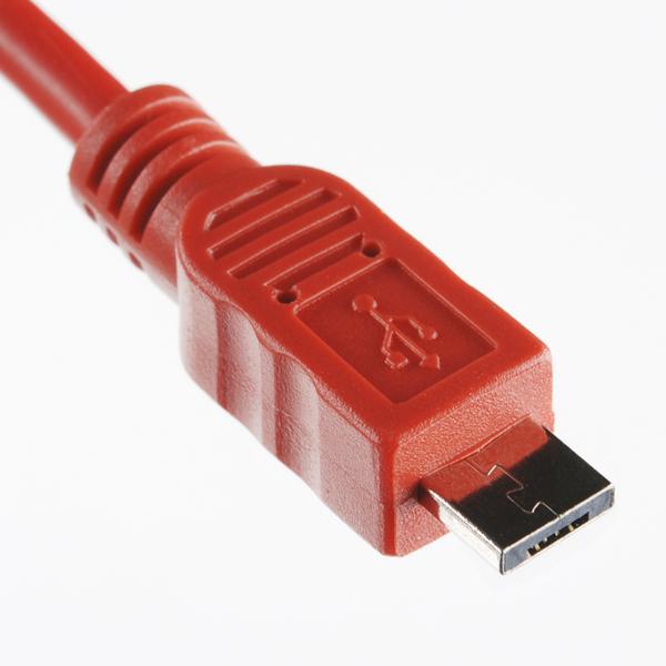 USB OTG Cable - Female A to Micro A - 4" - CAB-11604