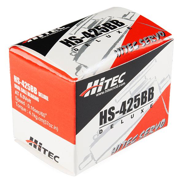 Servo - Hitec HS-425BB (Standard Size) - ROB-11883