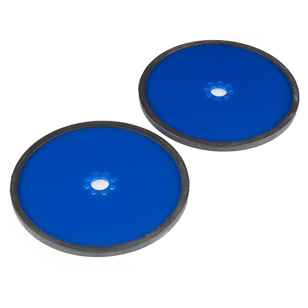 Precision Disc Wheel - 5" (Blue, 2 Pack) - ROB-12134