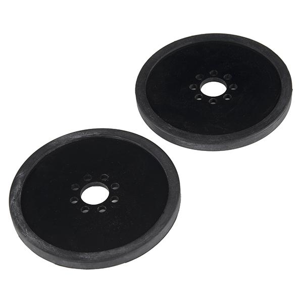 Precision Disc Wheel - 3" (Black, 2 Pack) - ROB-12201
