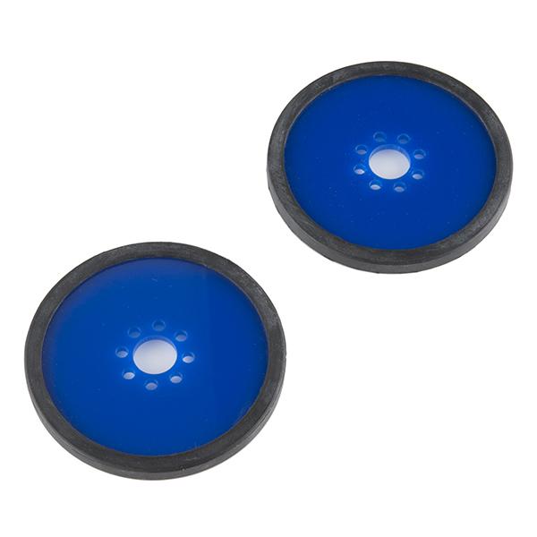 Precision Disc Wheel - 3" (Blue, 2 Packs) - ROB-12334