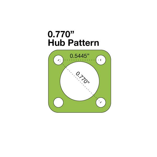 Precision Disc Wheel - 3" (Clear Orange, 2 Pack) - ROB-12398