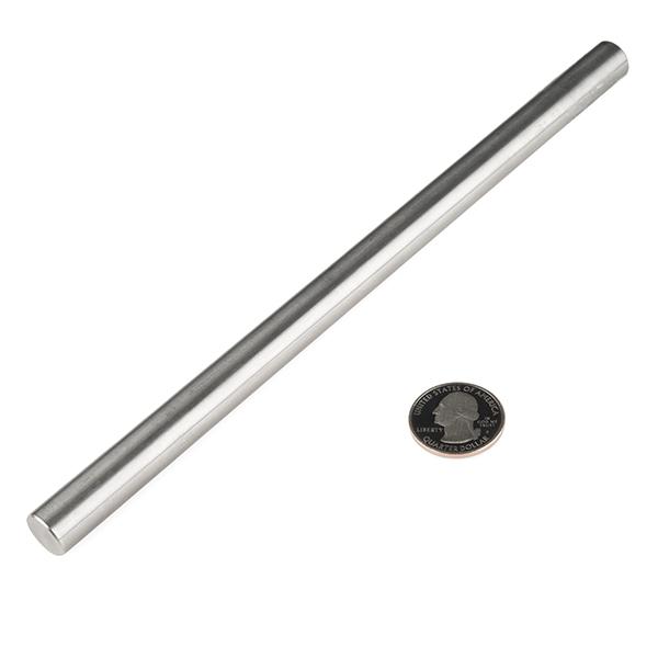 Shaft - Solid (Stainless; 1/2"D x 9"L) - ROB-12527