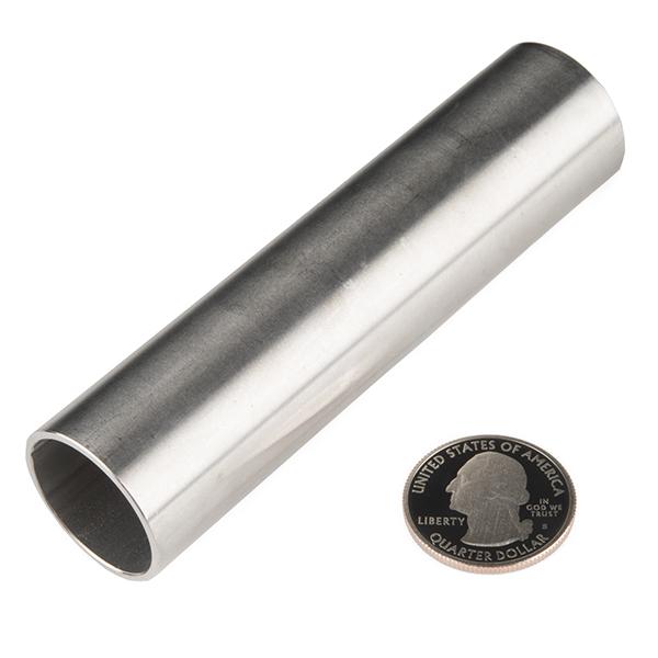 Tube - Stainless (1"OD x 4.0"L x 0.88"ID) - ROB-12553