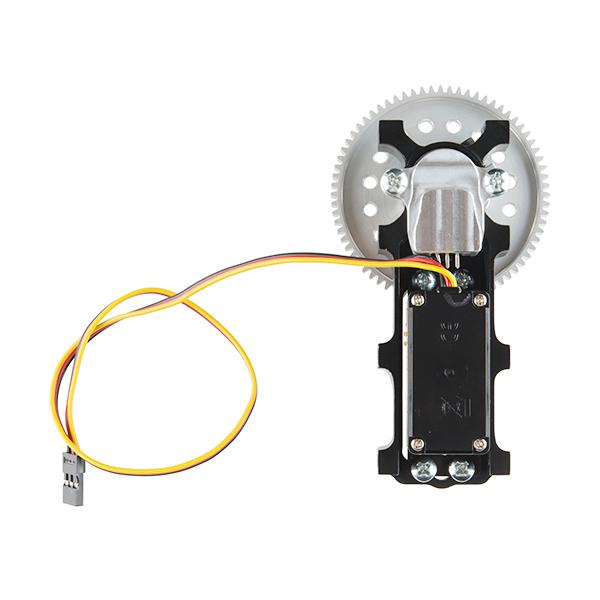 Channel Mount Gearbox Kit - 360° Rotation (7:1 Ratio) - ROB-12603