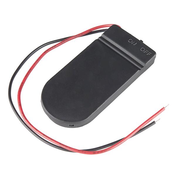 Coin Cell Battery Holder - 2xCR2032 (Enclosed) - PRT-12618