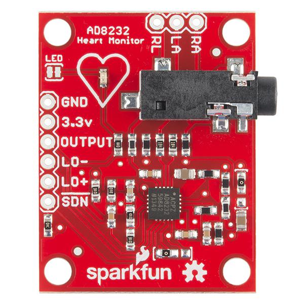 SparkFun Single Lead Heart Rate Monitor - AD8232 - SEN-12650