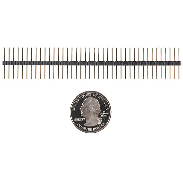 Break Away Headers - 40-pin Male (Long Centered, PTH, 0.1") - PRT-12693
