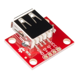 SparkFun USB Type A Female Breakout - BOB-12700