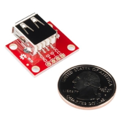 SparkFun USB Type A Female Breakout - BOB-12700