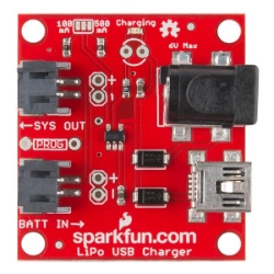 SparkFun USB LiPoly Charger - Single Cell - PRT-12711