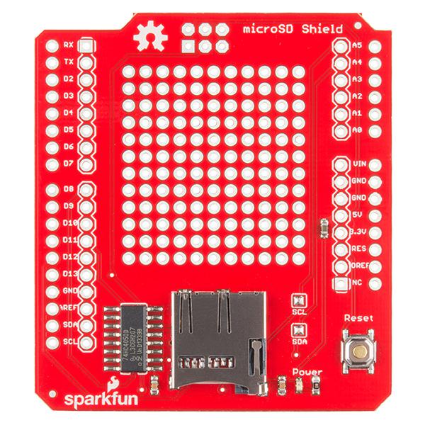 SparkFun microSD Shield - DEV-12761
