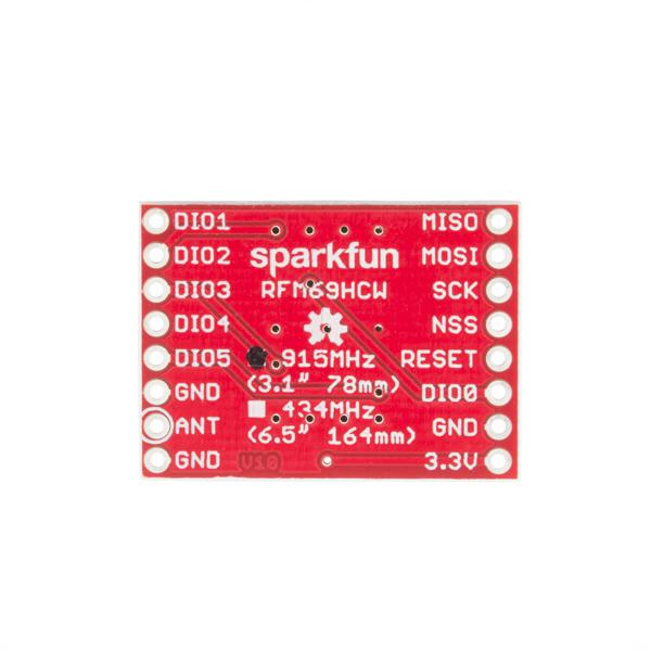 SparkFun RFM69 Breakout (915MHz) - WRL-12775