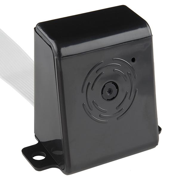 Raspberry Pi Camera Case - Black Plastic - PRT-12846