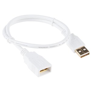 USB Cable Extension - 1.5 Foot