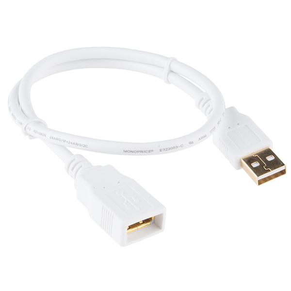 USB Cable Extension - 1.5 Foot - CAB-13309
