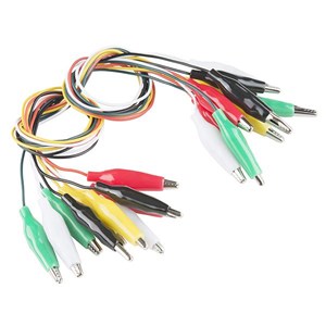 Alligator Test Leads - Multicolored (10 Pack)