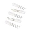 LED - RGB Addressable, PTH, 5mm Diffused (5 Pack) 