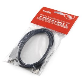 USB Cable - A-to-B 6 Foot Retail 