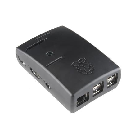 Raspberry Pi Enclosure - Black (RPi2, B+) 