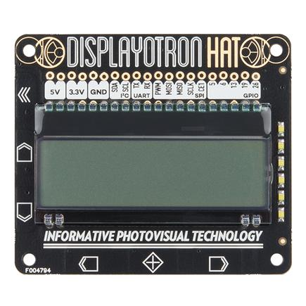 Pimoroni Display-O-Tron HAT 