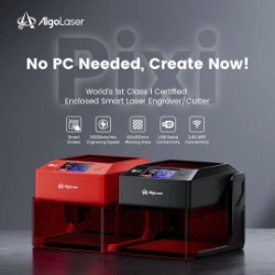 AlgoLaser Pixi Smart Laser Engraver with Smart OS - Black - AL-SLE-P10-BK